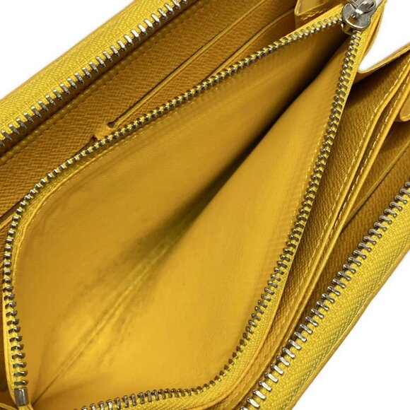 Auth LOUIS VUITTON Zippy Wallet M81229 Sunflower Epi - CA0193 Long Wallet - Picture 3 of 12